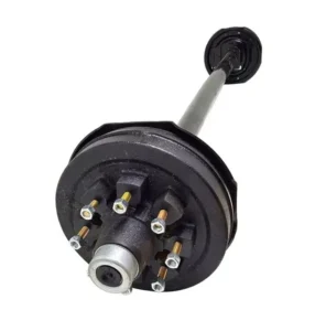 3.5K Round Tube Straight Trailer Axle