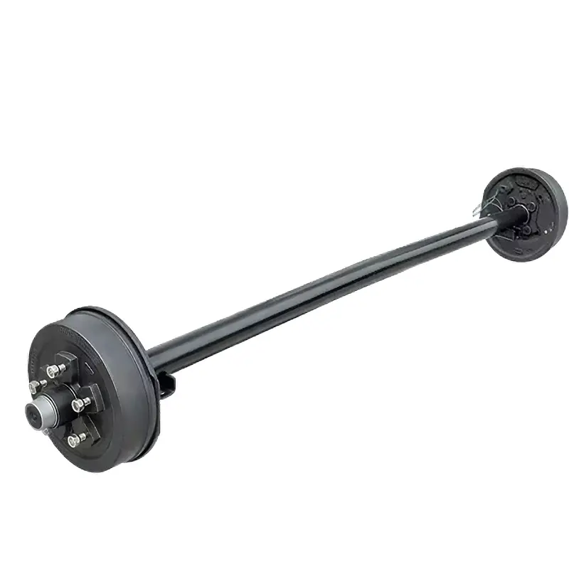 3.5K Round Tube Straight Trailer Axle