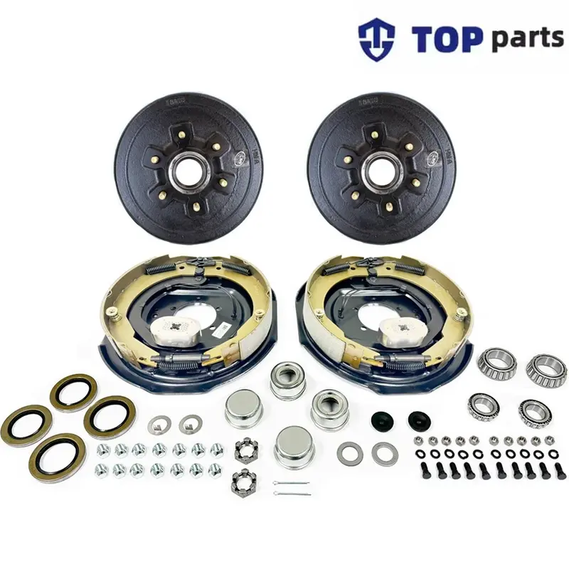 complete trailer brake assembly