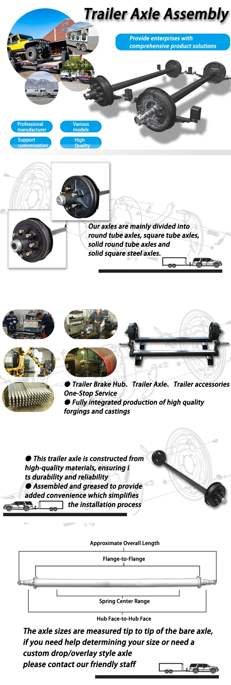 Axle parts Details