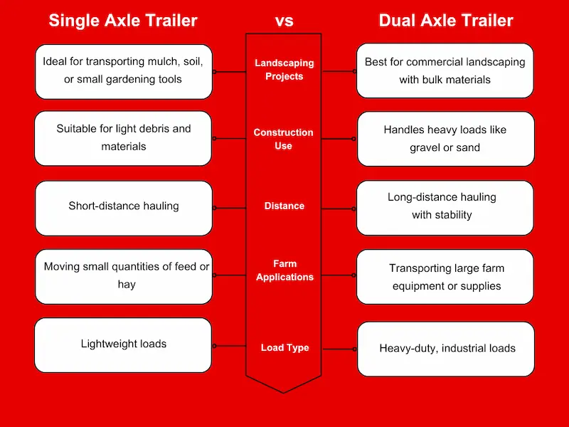 Advantages of Tandem Axle Trailers