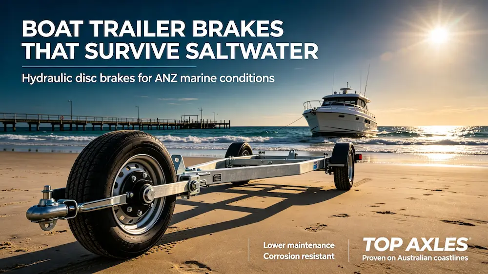 Hydraulic vs Electric Boat Trailer Brakes for ANZ