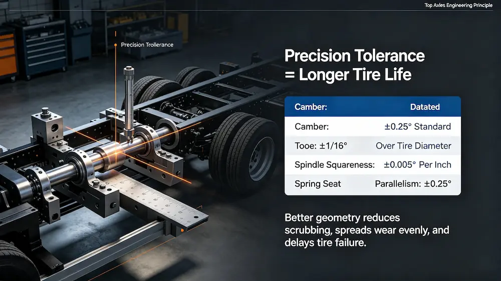 Trailer Axle Geometry and Tire Life