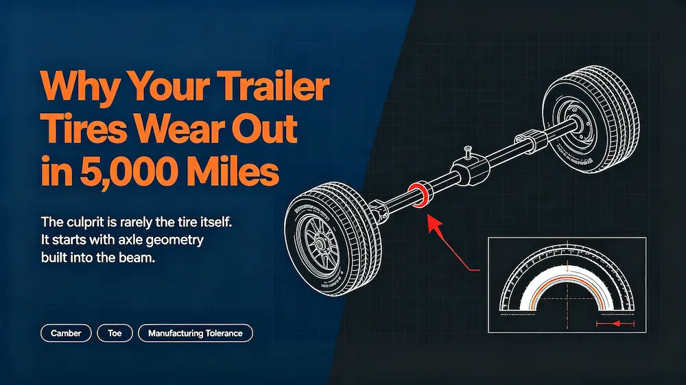 Understanding Axle Camber and Toe: How Manufacturing Tolerances Impact Tire Life