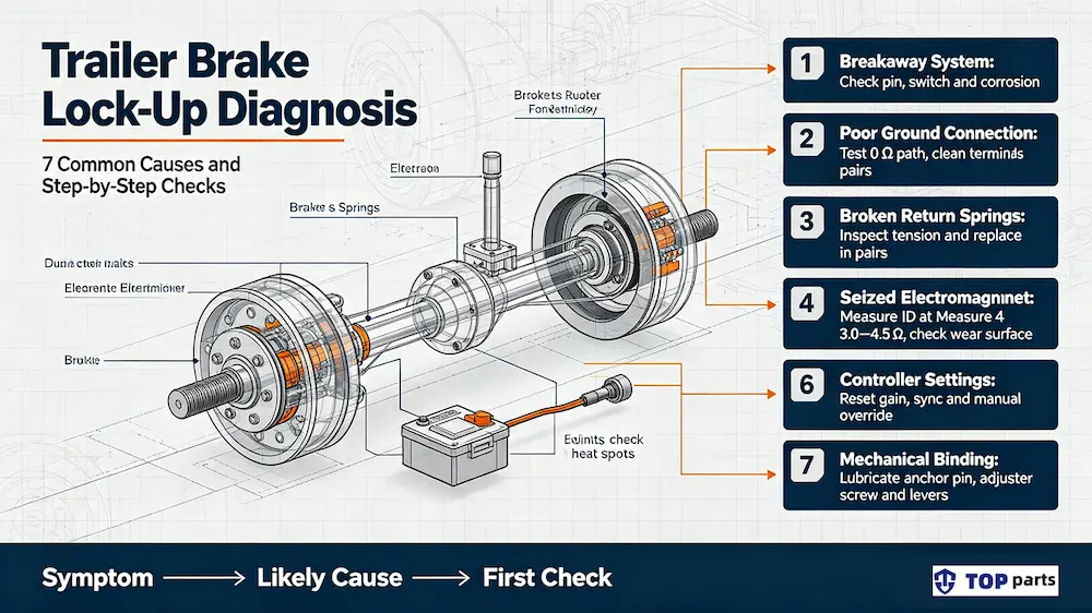 Trailer Brake Lock-up Troubleshooting