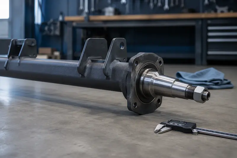 universal trailer axle
